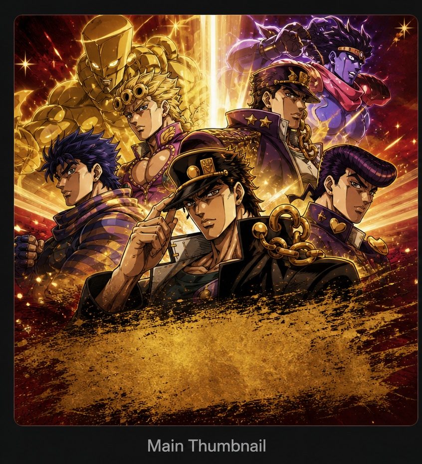 JoJo’s Bizarre Adventure: Golden Spirit main thumbnail